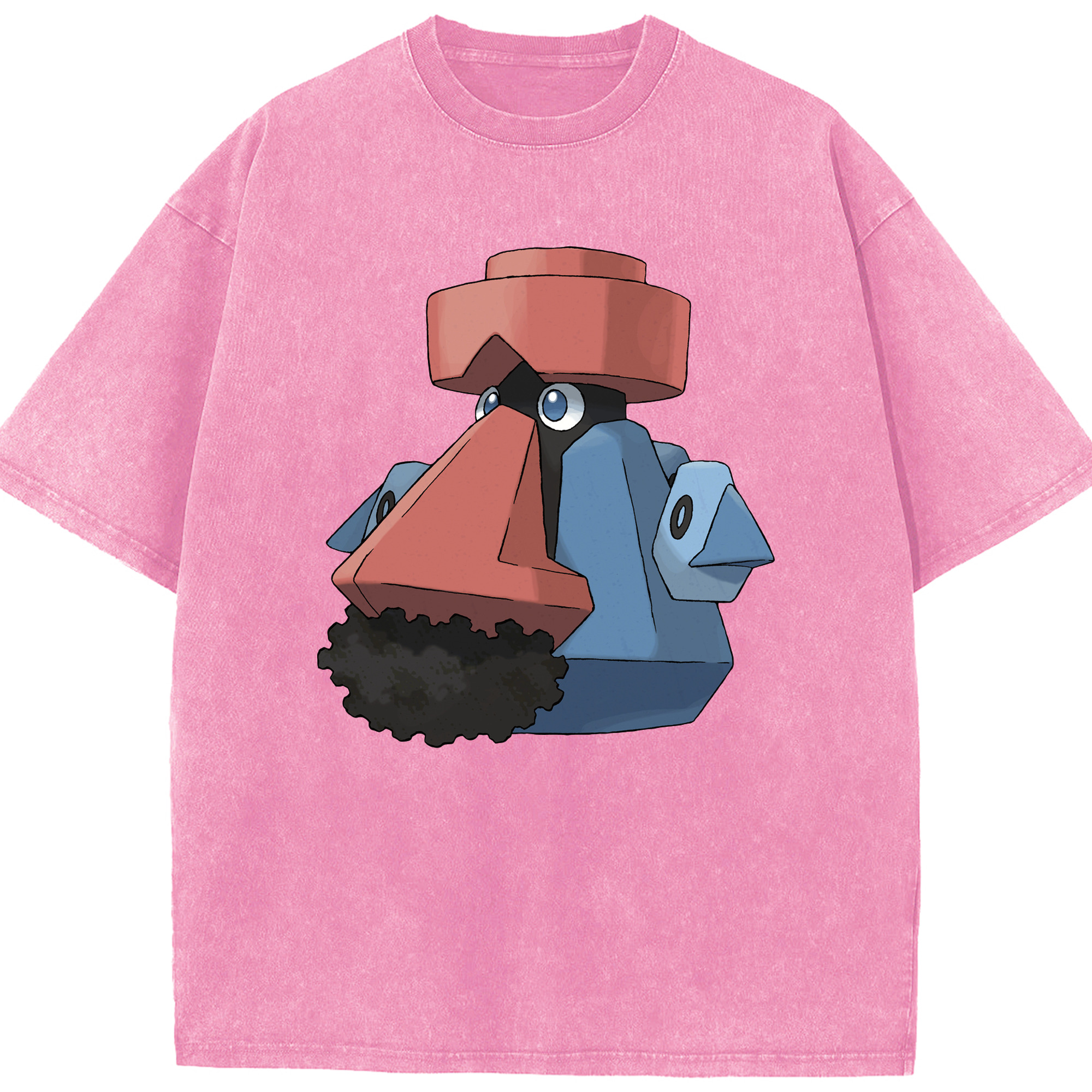 （画像用） ポケットモンスター Pokémon 綿100% ヴィンテージ風 半袖Tシャツ（フロントプリント）